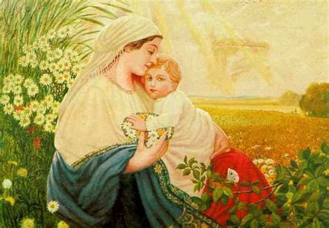 Marie avec Jésus. Peinture d'Hitler 1913