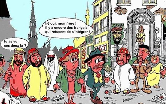 Le  »Grand Remplacement » est une  »théorie du complot » : « à Anvers en Belgique, 78% des enfants de 1 à 6 ans ont des parents allochtones ».