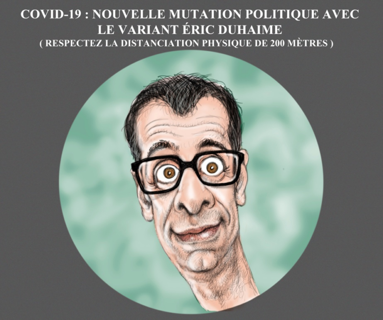 Notre soupape d&rsquo;évacuation du trop plein triplement vaccinée se défend d&rsquo;avoir le monopole des  »complotistes » dans son parti… endossant au passage 100 % du narratif pandémique, ne critiquant que les  »mesures »…