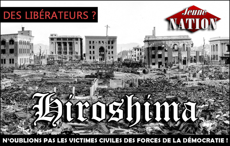 6 août 1945 : Hiroshima, la «libération» par l’armée du crime au Japon