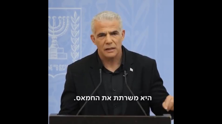 «Si les médias internationaux sont objectifs, cela sert le Hamas» déclare l’ex-premier ministre d’Israël