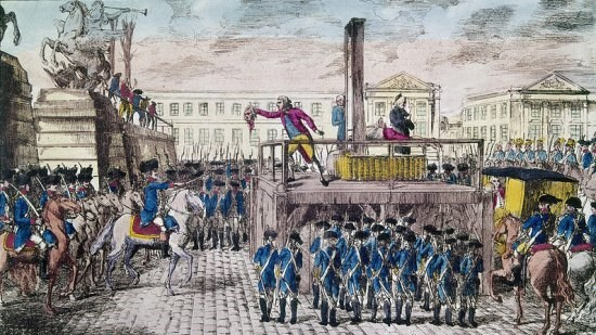 21 janvier 1793 : Assassinat de Louis XVI par les forces de la sanguinaire révolution jacobine